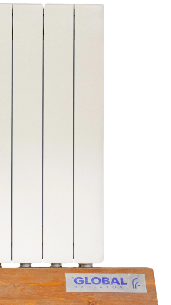 Image of a Vip radiator on a wooden base